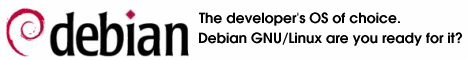 Debian banner